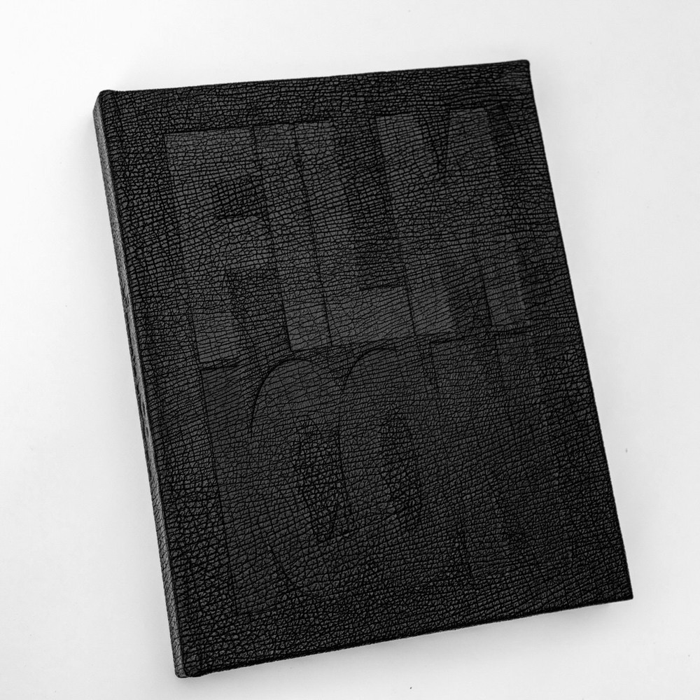 Leather Bound Black 1 of 4 - 13x17" - $5000