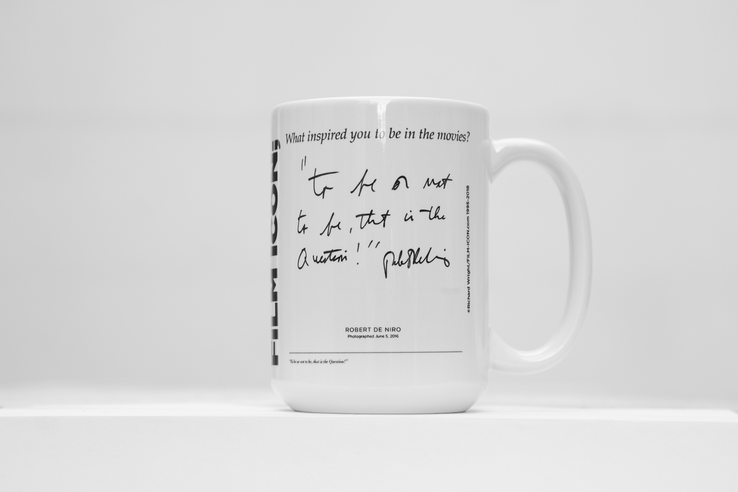 FILM ICON; Robert De Niro Limited Edition Mug - 15oz - $30
