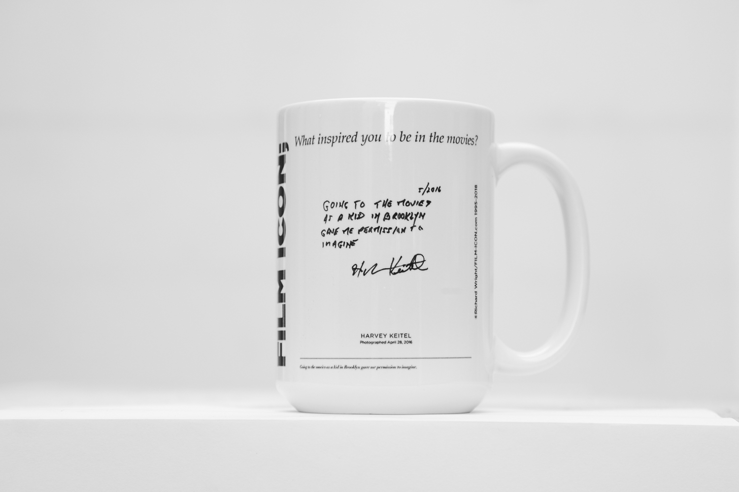 FILM ICON; Harvey Keitel Limited Edition Mug - 15oz - $30
